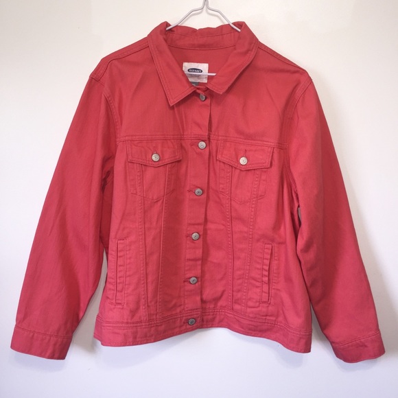 Old Navy Salmon Jean Jacket | Poshmark